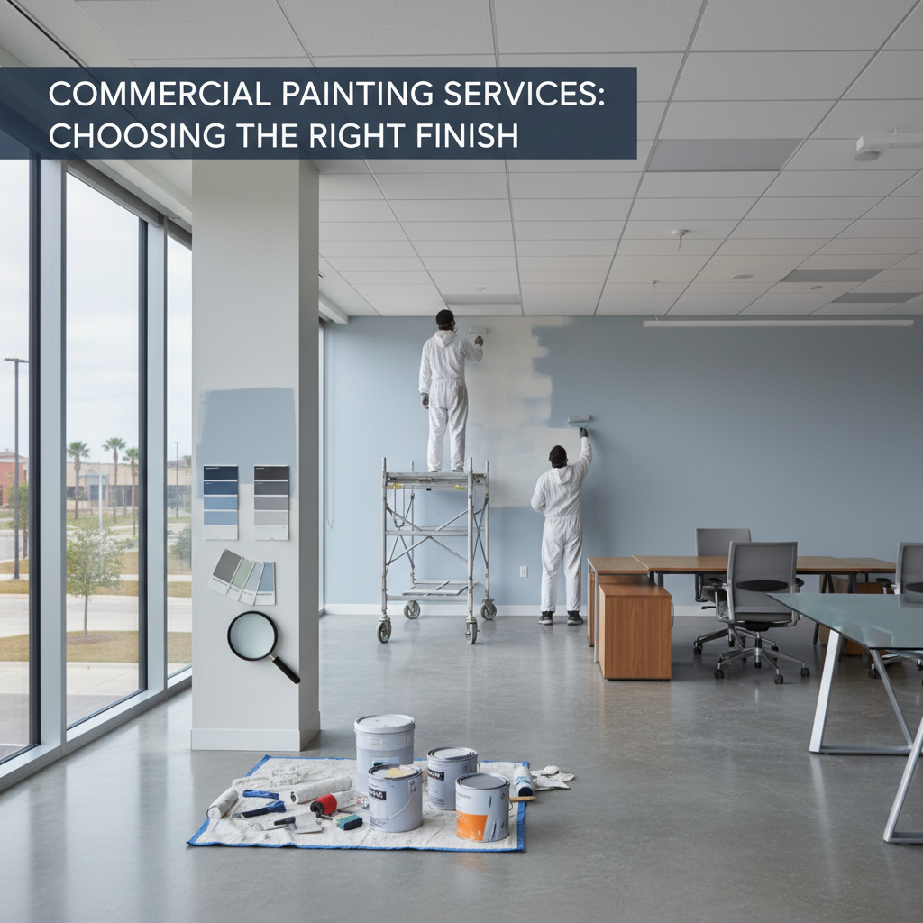 Commercial Painting Services: Choosing the Right Finish