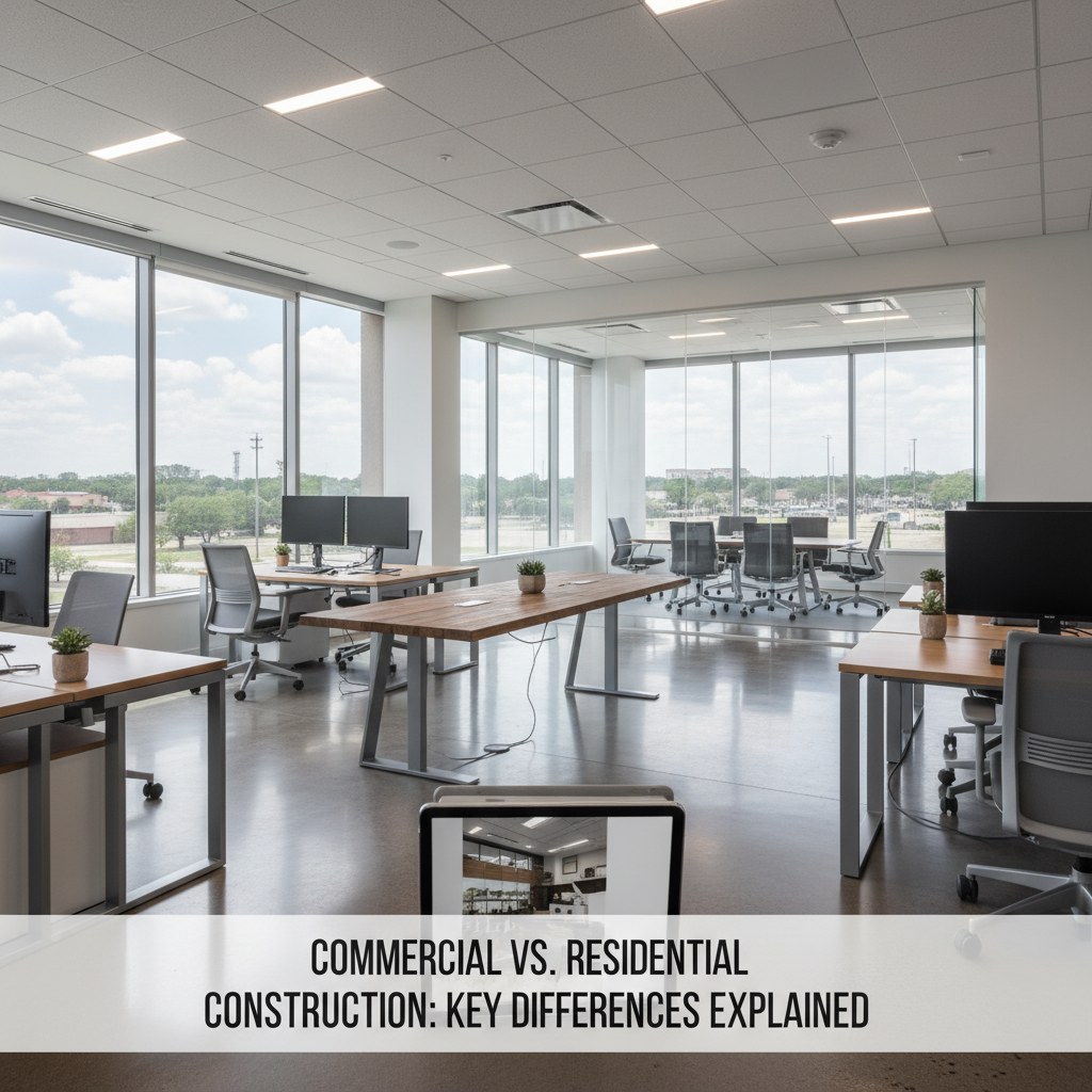 Commercial vs Residential Construction: Key Differences Explained