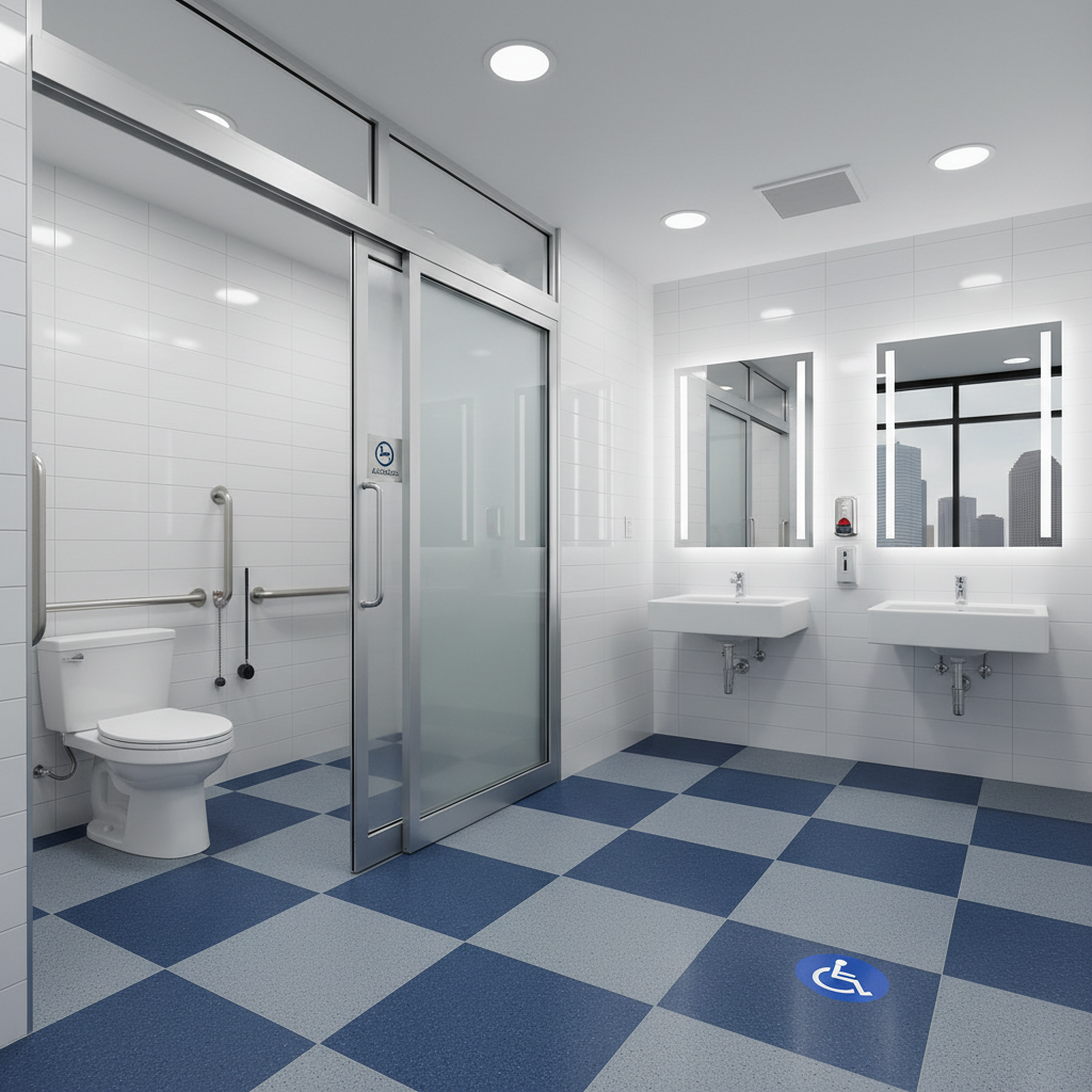 Commercial Bathroom Renovation: ADA Compliant Solutions