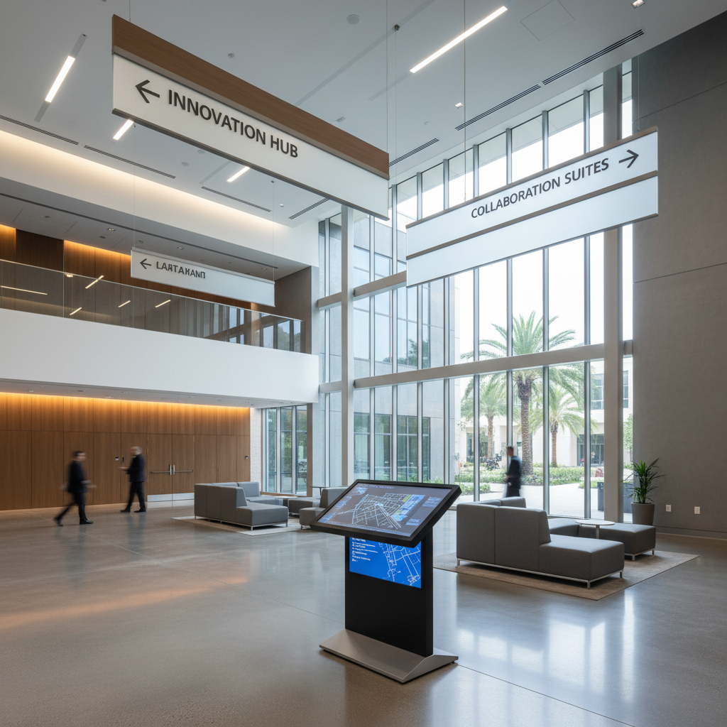 Wayfinding and Signage Design for Large Spaces