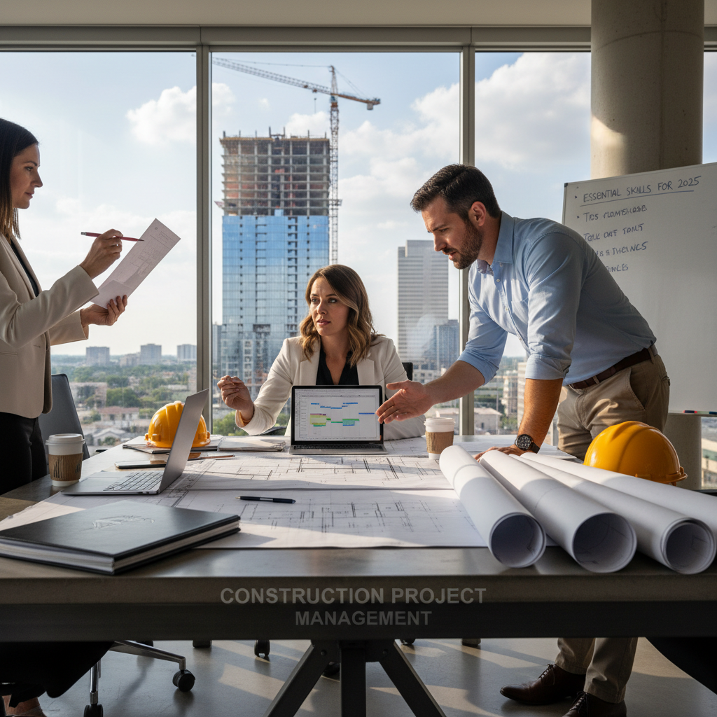 Construction Project Management: Essential Skills for 2025