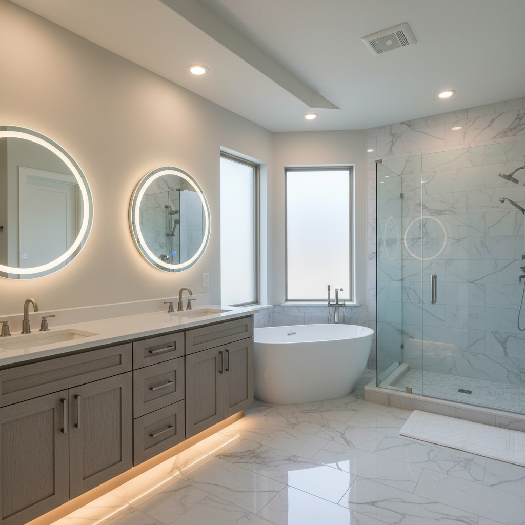 Luxury bathroom remodeling in Katy TX