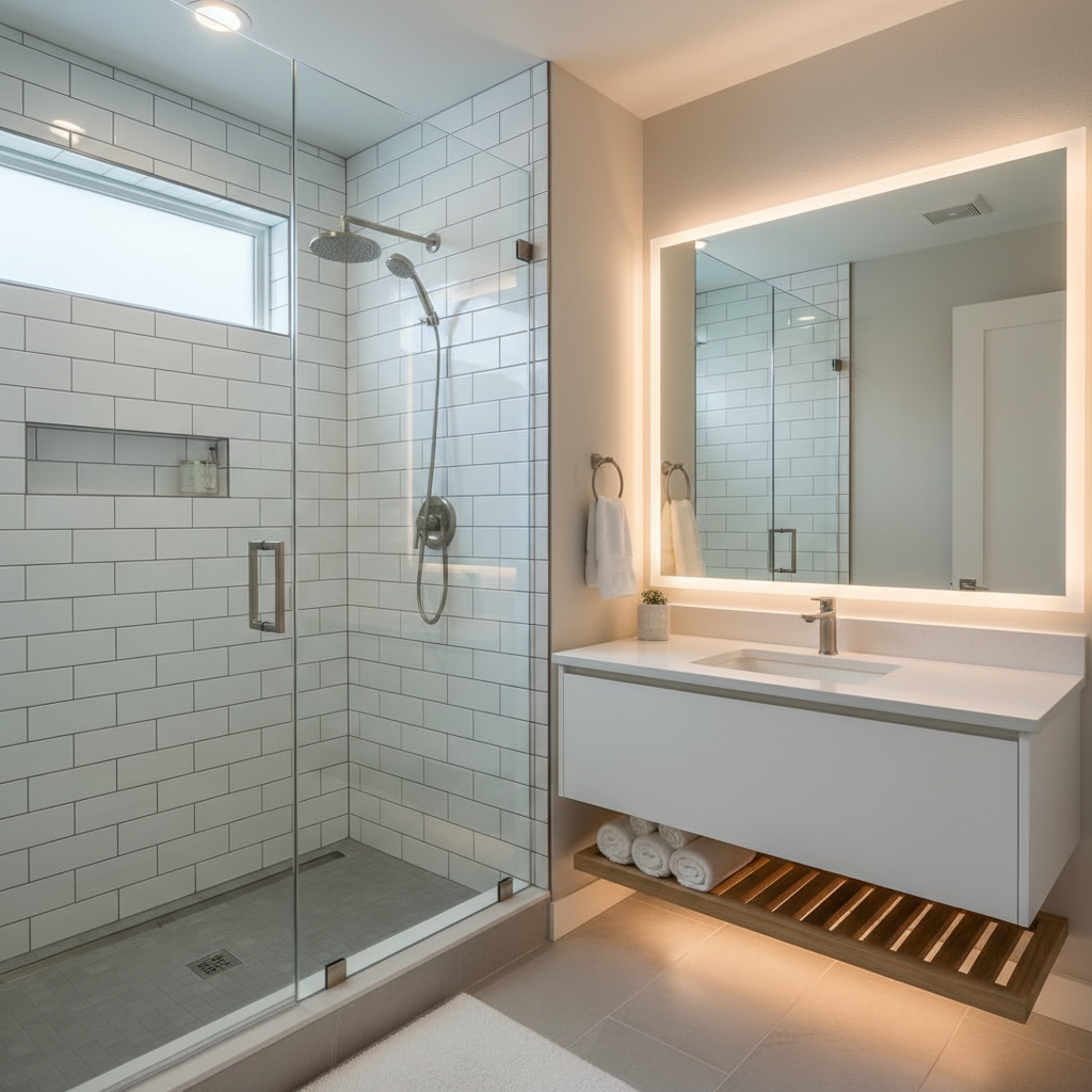 Complete Guide to Bathroom Remodeling for Small Spaces in Katy TX 2025