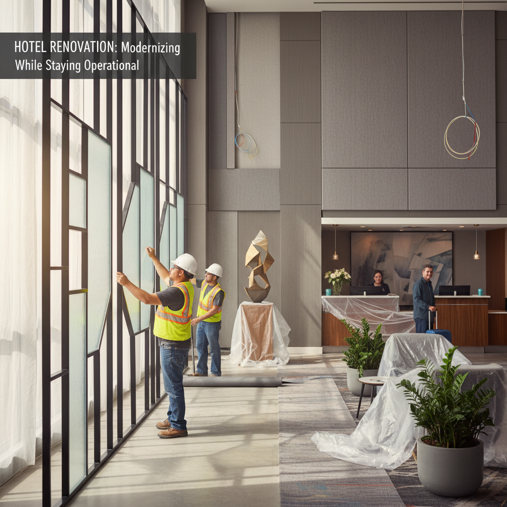 Hotel Renovation: Modernizing While Staying Operational