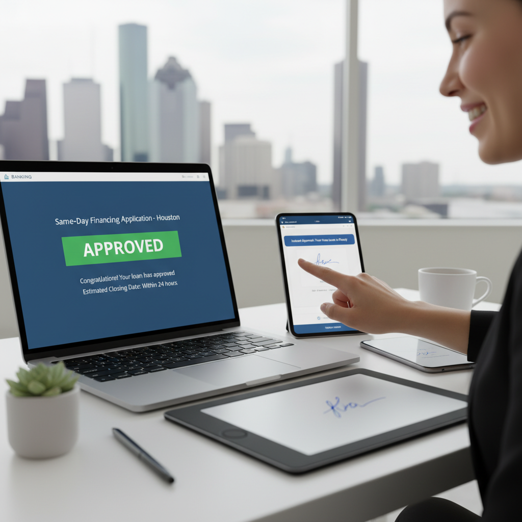 Same-Day Financing Approval - Tell Projects Katy TX