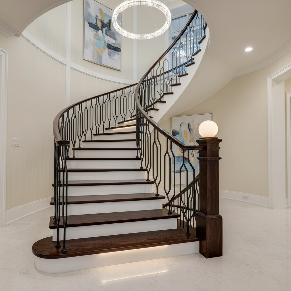 Staircase Remodeling Katy - Tell Projects Katy TX