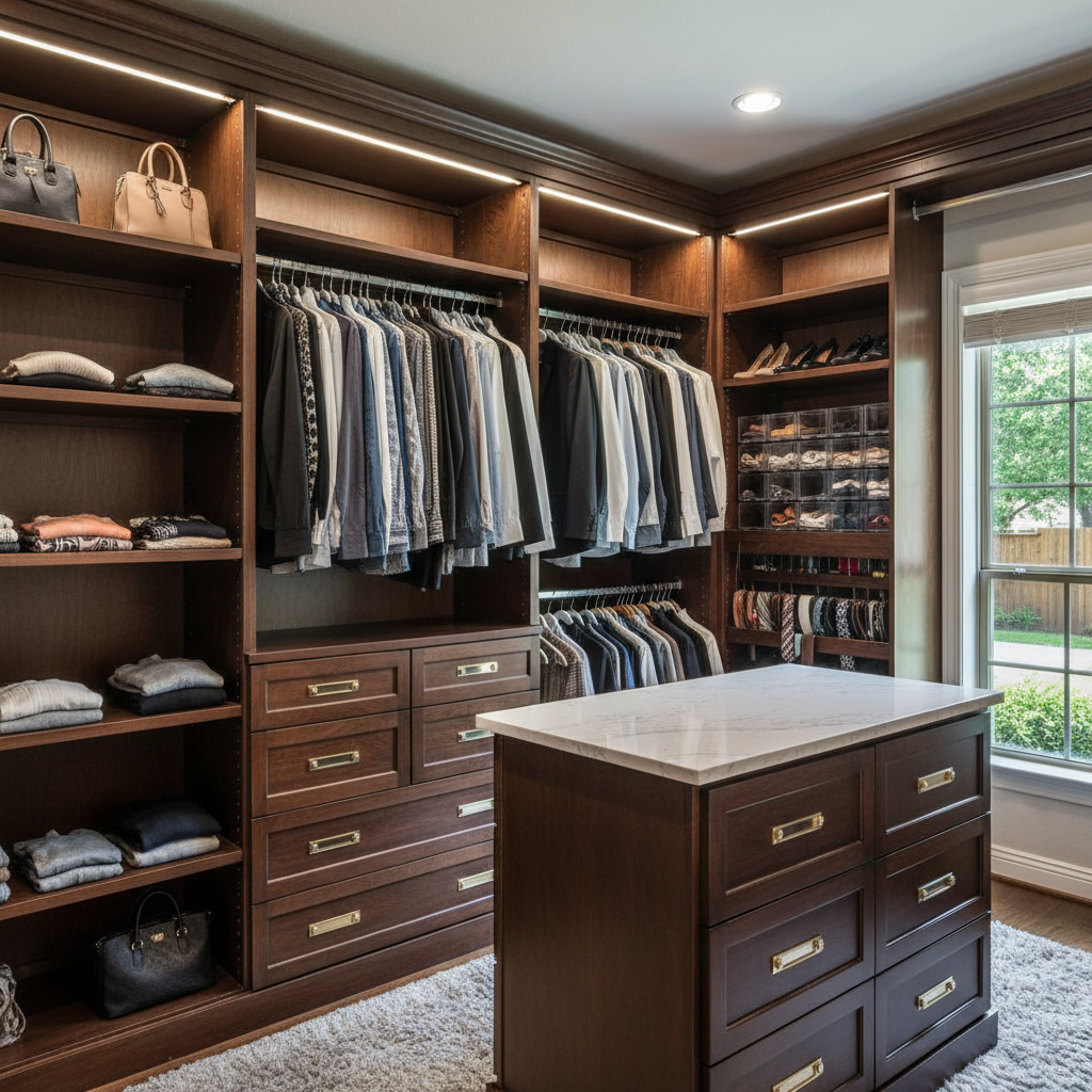 Storage Solutions Design - Tell Projects Katy TX